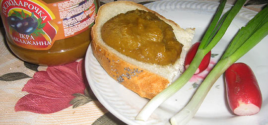 Ікра баклажанна, кабачкова